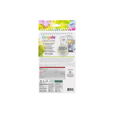 Crayola Creations® Sticker By Number Fashion Set
